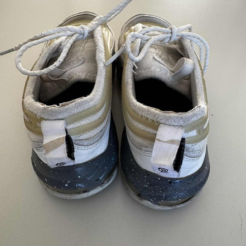 Nike Air Max 97 μεταχειρισμένα sneakers μέγεθος 40, άσπρο και μπεζ