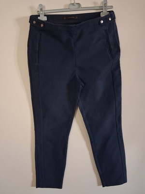 Zara Basic navy blue pants, size L 40 12