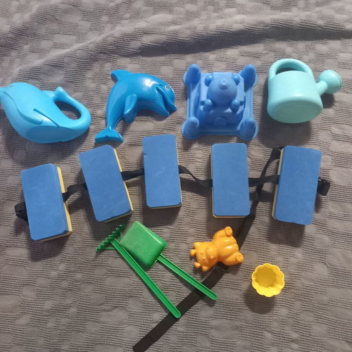 Swimming Blocks and Sea Toys used with Safety Belt for Kids