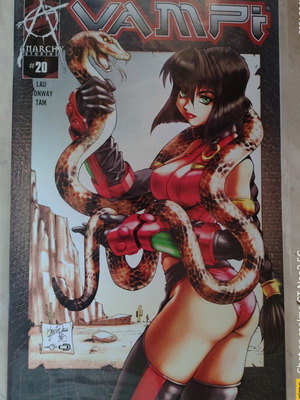 Vampi #20 comic book, Harris Comics, 2002