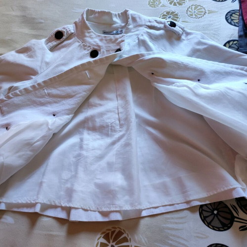White women's jacket used size 3