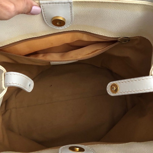 Trussardi shoulder bag used, beige