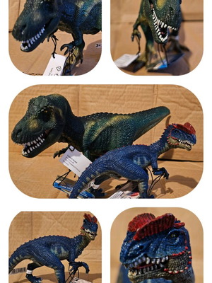 Σετ Δεινοσαύρων T-Rex και Dilophosauros Schleich καινούργιο