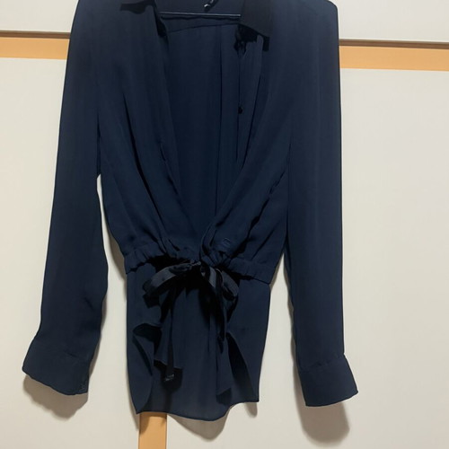 G-Star Raw shirt dark blue with waist tie like new