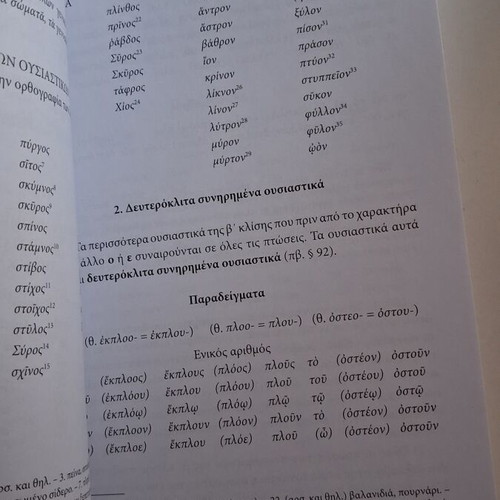 Grammar of Ancient Greek for Gymnasium and Lyceum