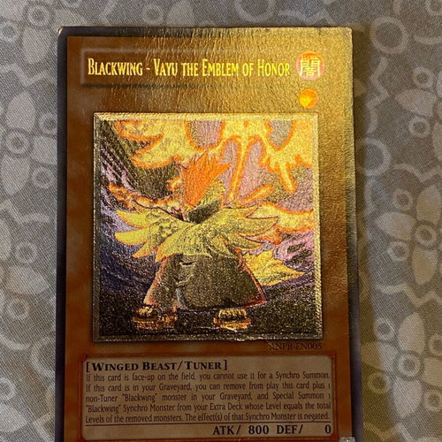 Blackwing - Vayu the Emblem of Honor ultimate rare used