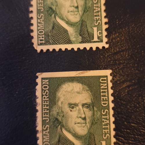1968 1c SC# 1278 stamps used, set of 2