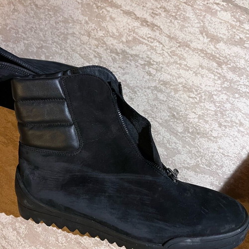 Arche black ankle boots new, size 38, suede leather with zipper