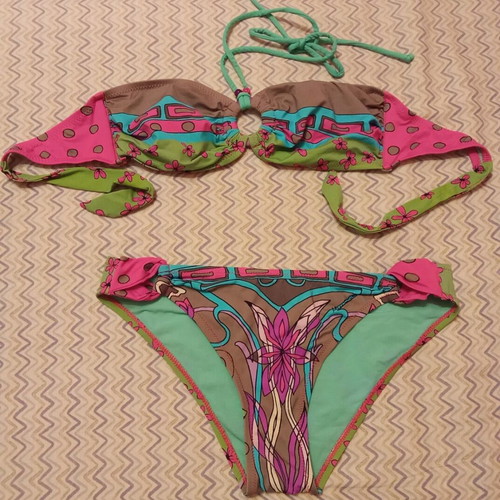 Miss Crool swimsuit size medium like new, multicolor