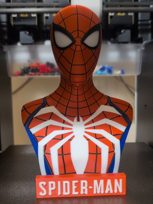 Spider-Man figure 3D printed made to order, 20cm