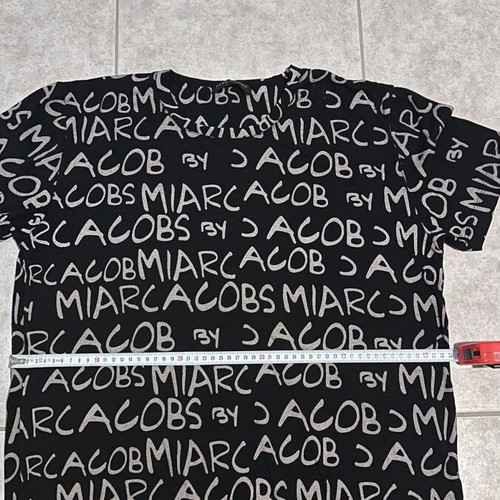 Marc Jacobs T-shirt, black and white, size L