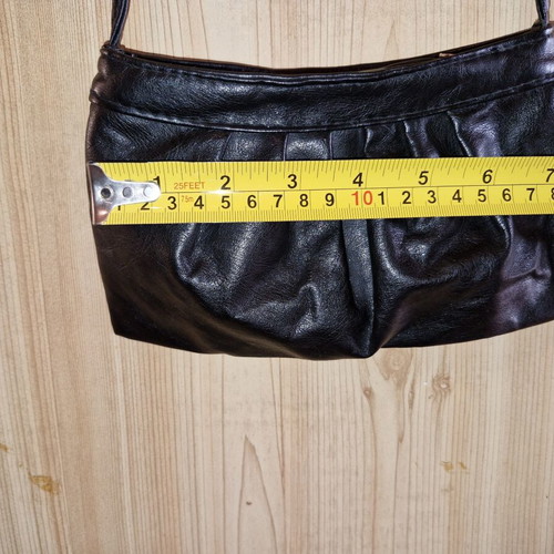 Vintage shoulder bag black leatherette like new