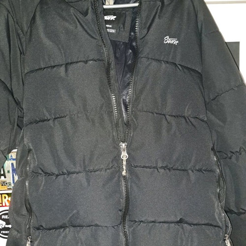 Pull & Bear black puffer jacket like new, size XS