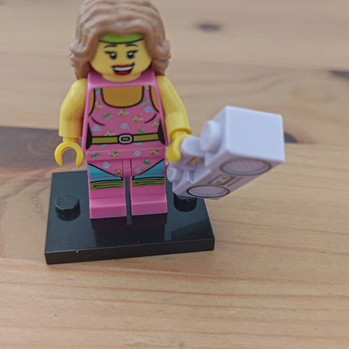 Lego Fitness Instructor Minifigure like new