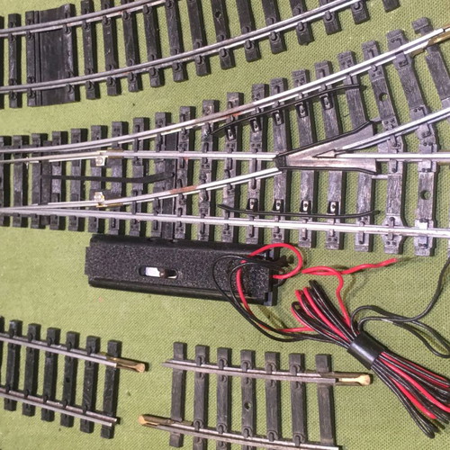 Jouef technical rails used, HO scale 1/87, pack of 12 pieces