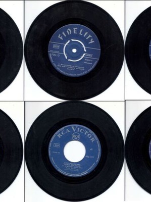 Greek 45rpm Records used, pack of 5, laiko genre