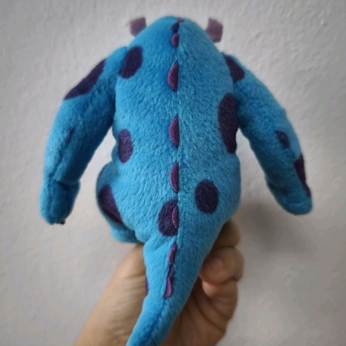 Sully plush toy used, Disney Pixar Monster Inc. 2002, 13cm