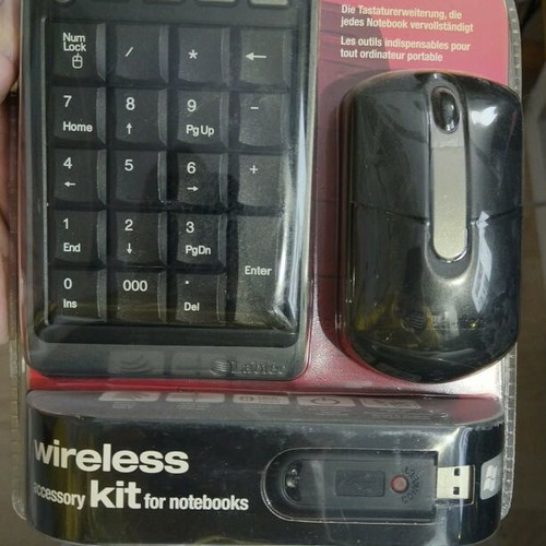 Labtec Numeric Keypad and Wireless Mouse Set New