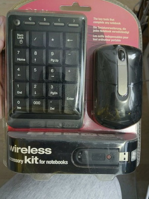 Labtec Numeric Keypad and Wireless Mouse Set New