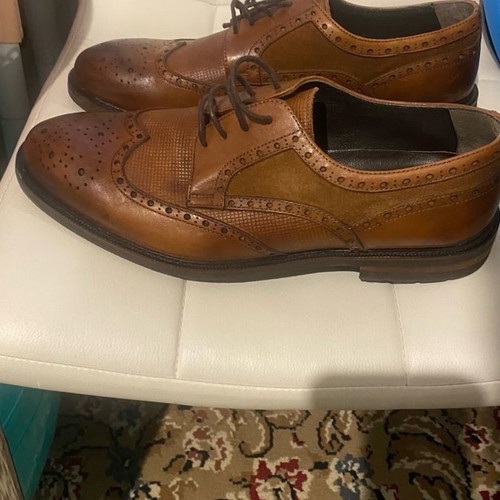 Napoleone leather shoes like new, size 44, casual