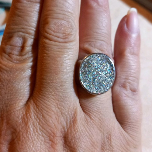 Steel ring size 57 new