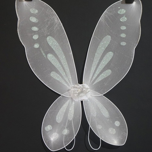 Fairy or angel wings like new with silver details