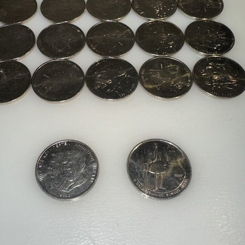 500 Drachma Coins like new, set of 32 from 1996 and 2000