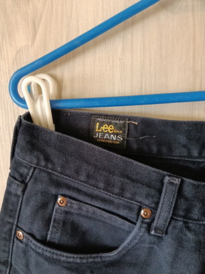 Lee men's winter pants used, dark blue size 34