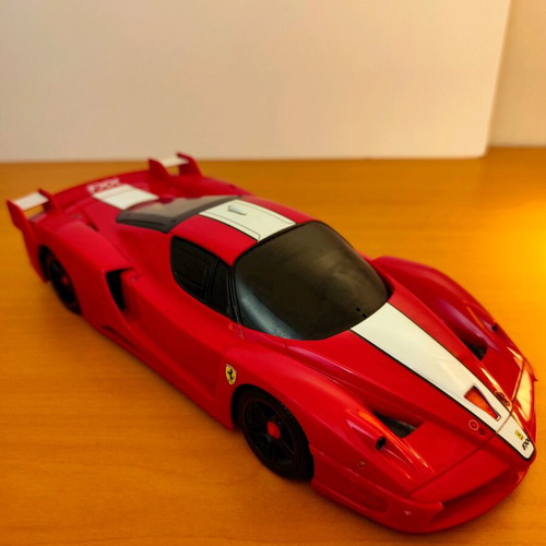 Formula and Ferrari toy cars used, set of 2, battery operated