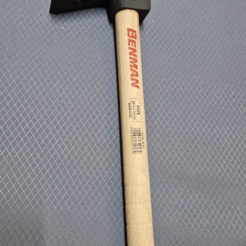 Adze new with wooden handle