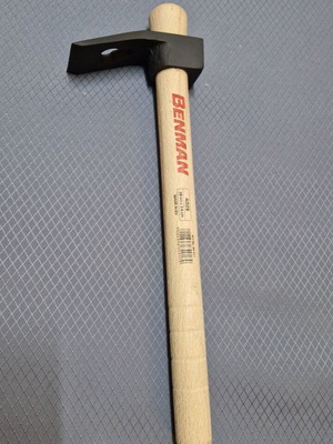 Adze new with wooden handle