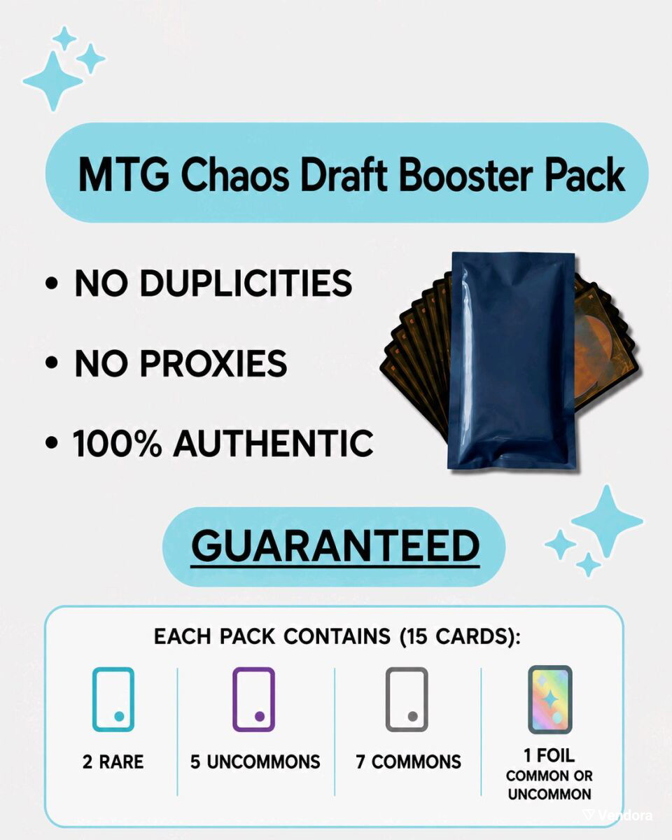 Magic the Gathering Chaos Draft Booster -  2,50 - Vendora.cy