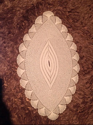 Handmade table runner new 69cm x 39cm