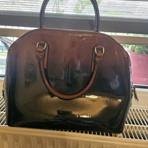 Trussardi handbag new, brown gradient color
