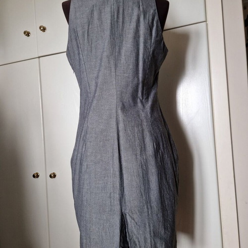 Aggi sleeveless midi dress grey like new L/XL