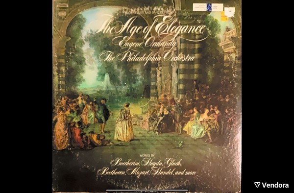  Eugene Ormandy / The Philadelphia Orchestra  Favorite Airs And Dances From The Age Of Elegance (LP). 1971. VG+ / G+