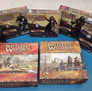 Battles of Westeros επιτραπέζιο - Πλήρης Συλλογή