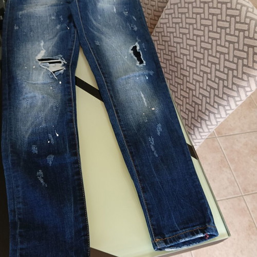 Dsquared2 Jeans like new, size XS, blue with rips
