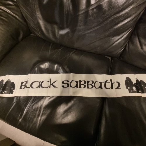 Black Sabbath scarf used, early 80s