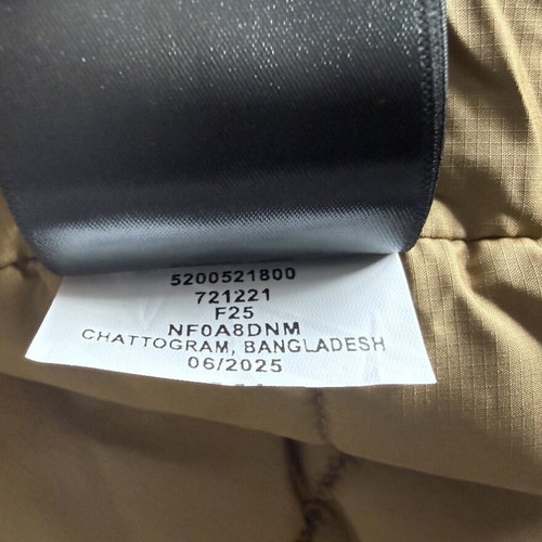 The North Face Siurana Jacket new men's winter green polyester