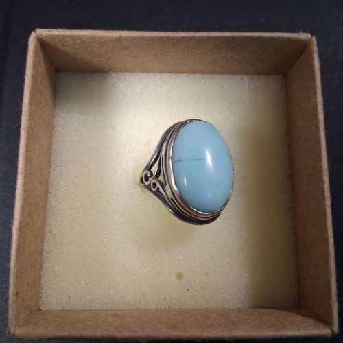 Silver ring used with nice design