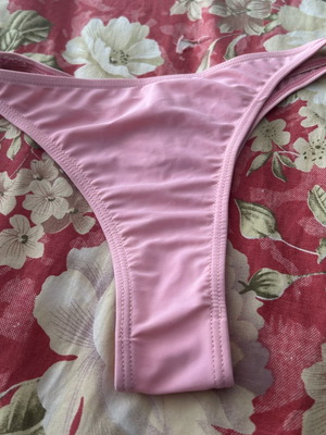 Women's tango swimsuit size small, like new, pink by A.A UNDERWEAR