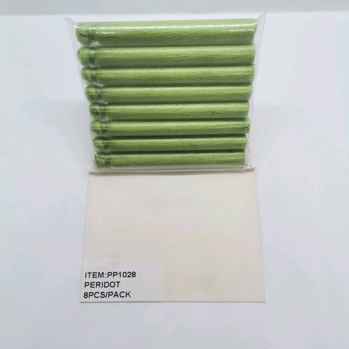Green tassels set of 8 pieces 6 centimeters new