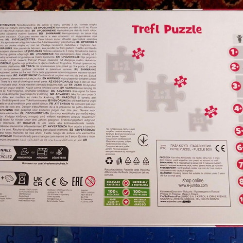 Trefl puzzle Sonic 200 pieces like new