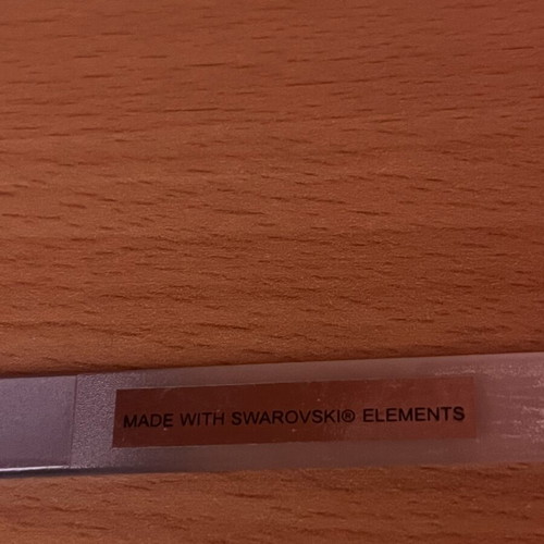 Swarovski nail file used