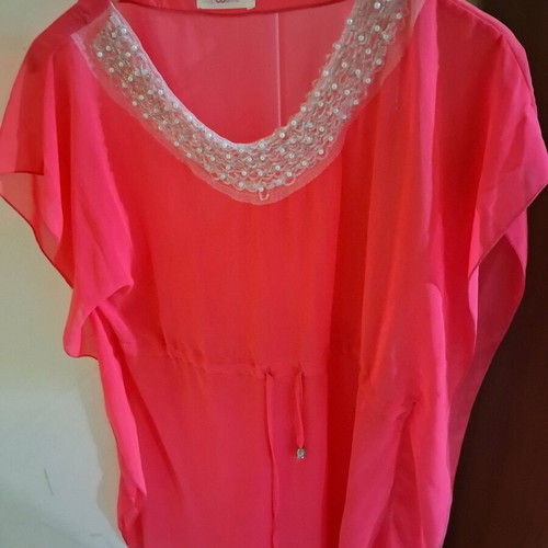 Beach clothes pareo like new, pink, size M