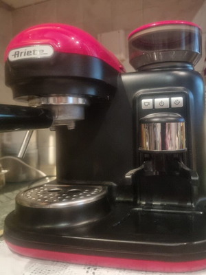 Ariete Moderna 1318/00 Αυτόματη μηχανή espresso 1080W 15bar κόκκινη σαν καινούργιο
