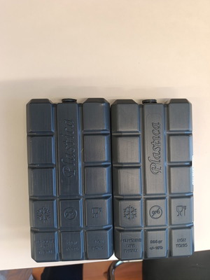 Ice Packs Set of 2, 500g Each, New, 24-Hour Cooling