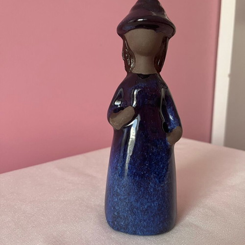 Vintage ceramic figure Blomsterflicka Elsi Bourelius for Jie Gantofta like new