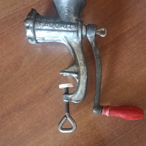 Vintage Cast Iron Cookie Machine Favorit No 5 like new